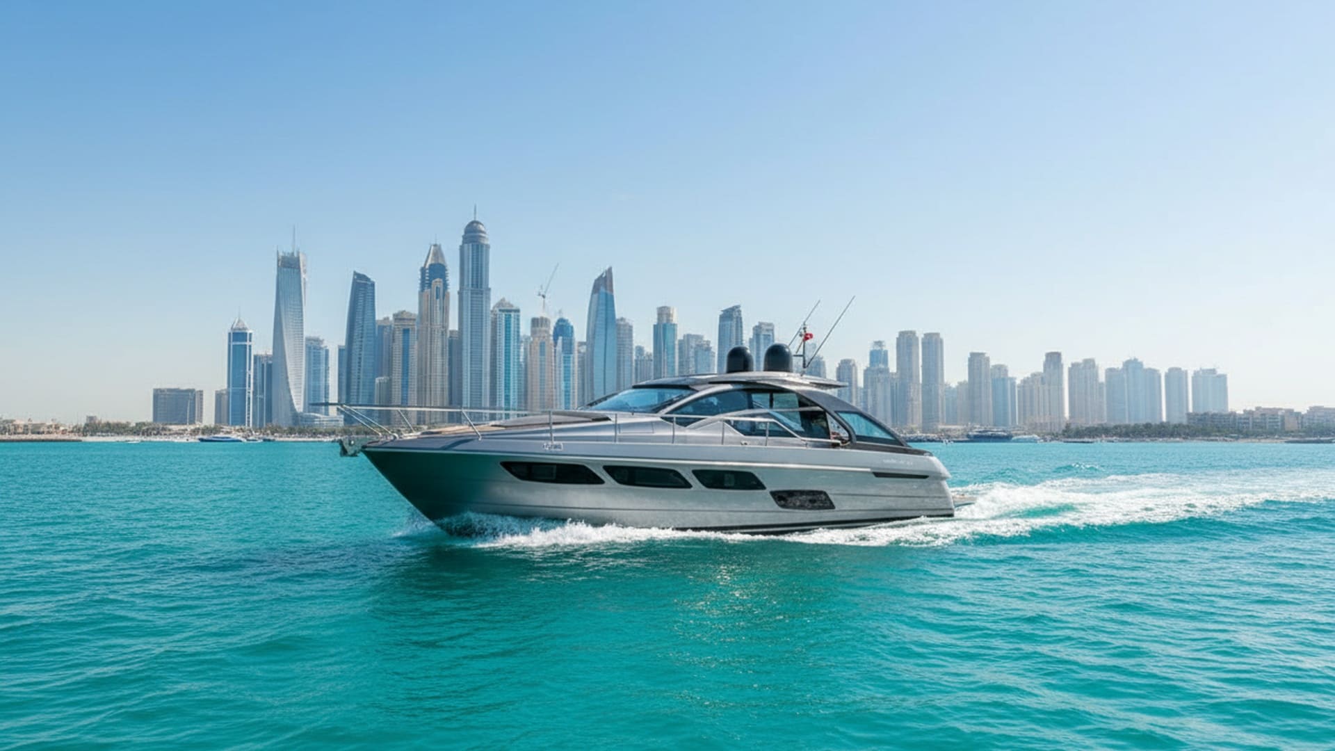 Mystic Storm 52 ft yacht charter Dubai