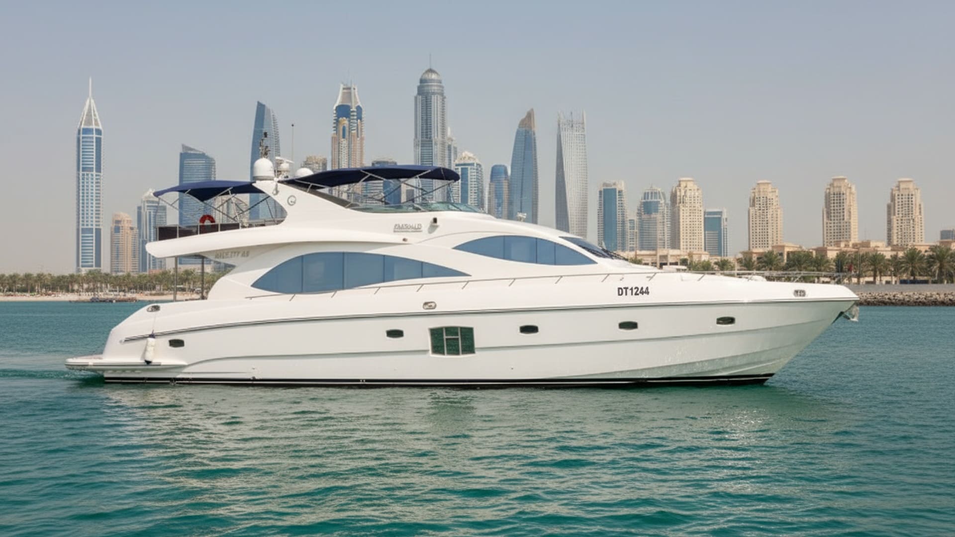 Emerald Jewel 88 ft yacht charter Dubai