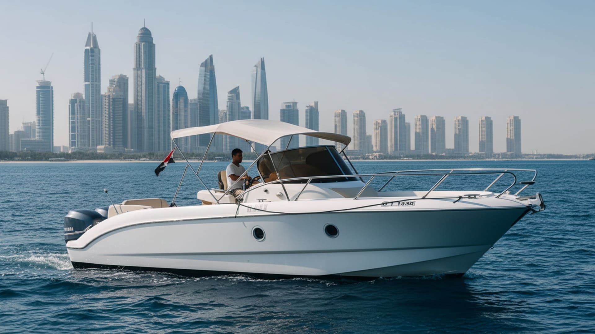 Grand Adventurer 30 ft yacht charter Dubai