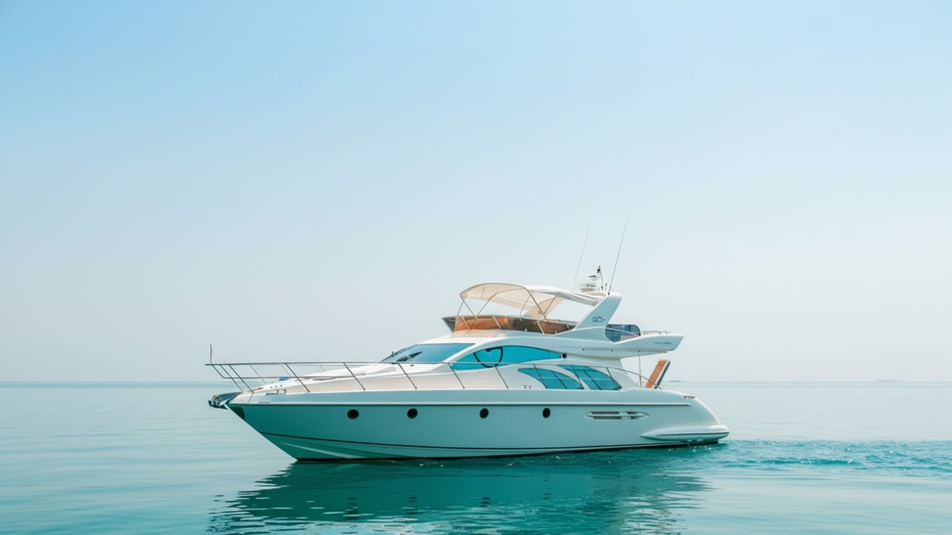 Vision Knight 50 ft premium yacht exterior deck