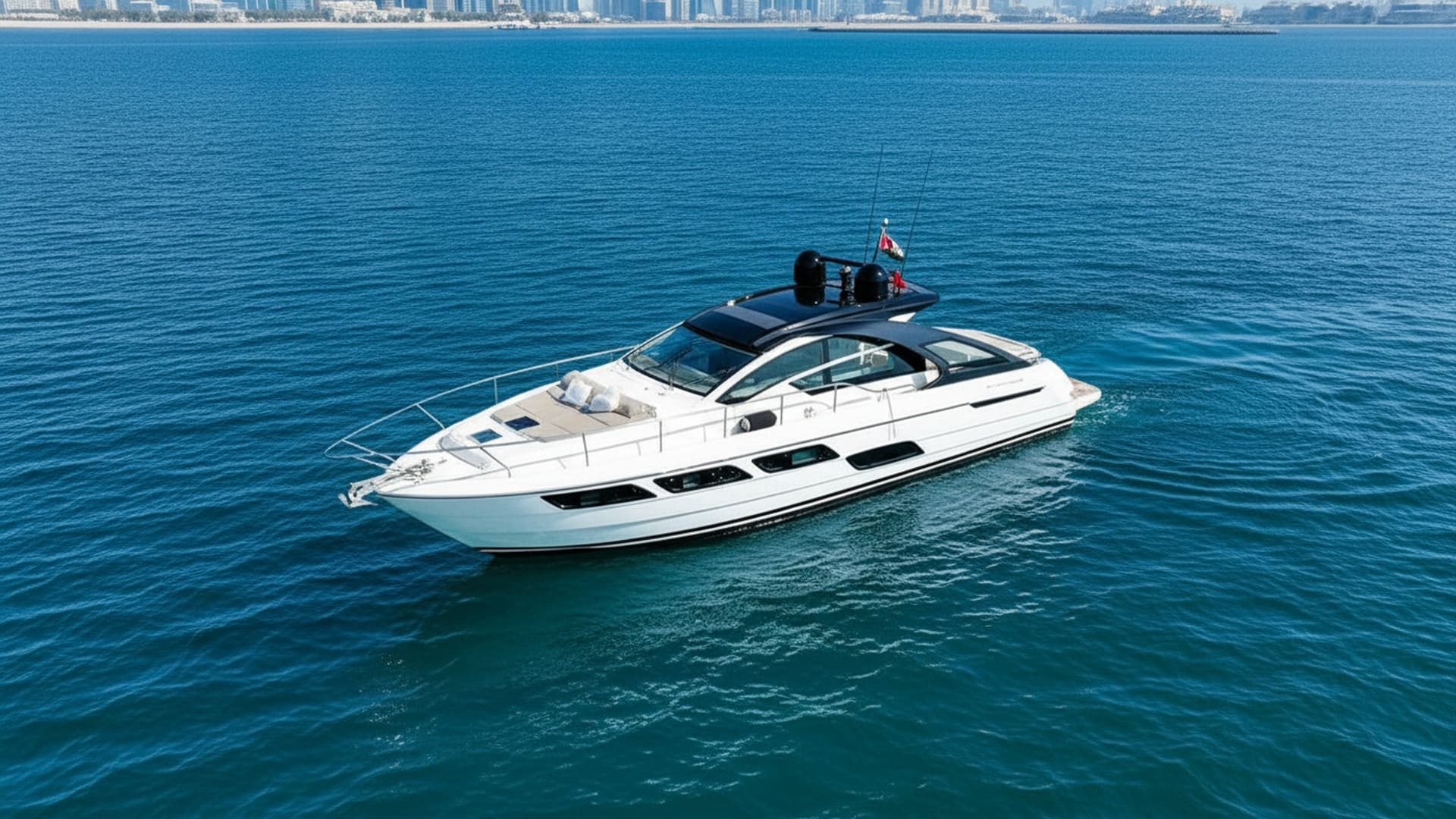 Pearl Haven 52 ft aerial, stunning Dubai Marina