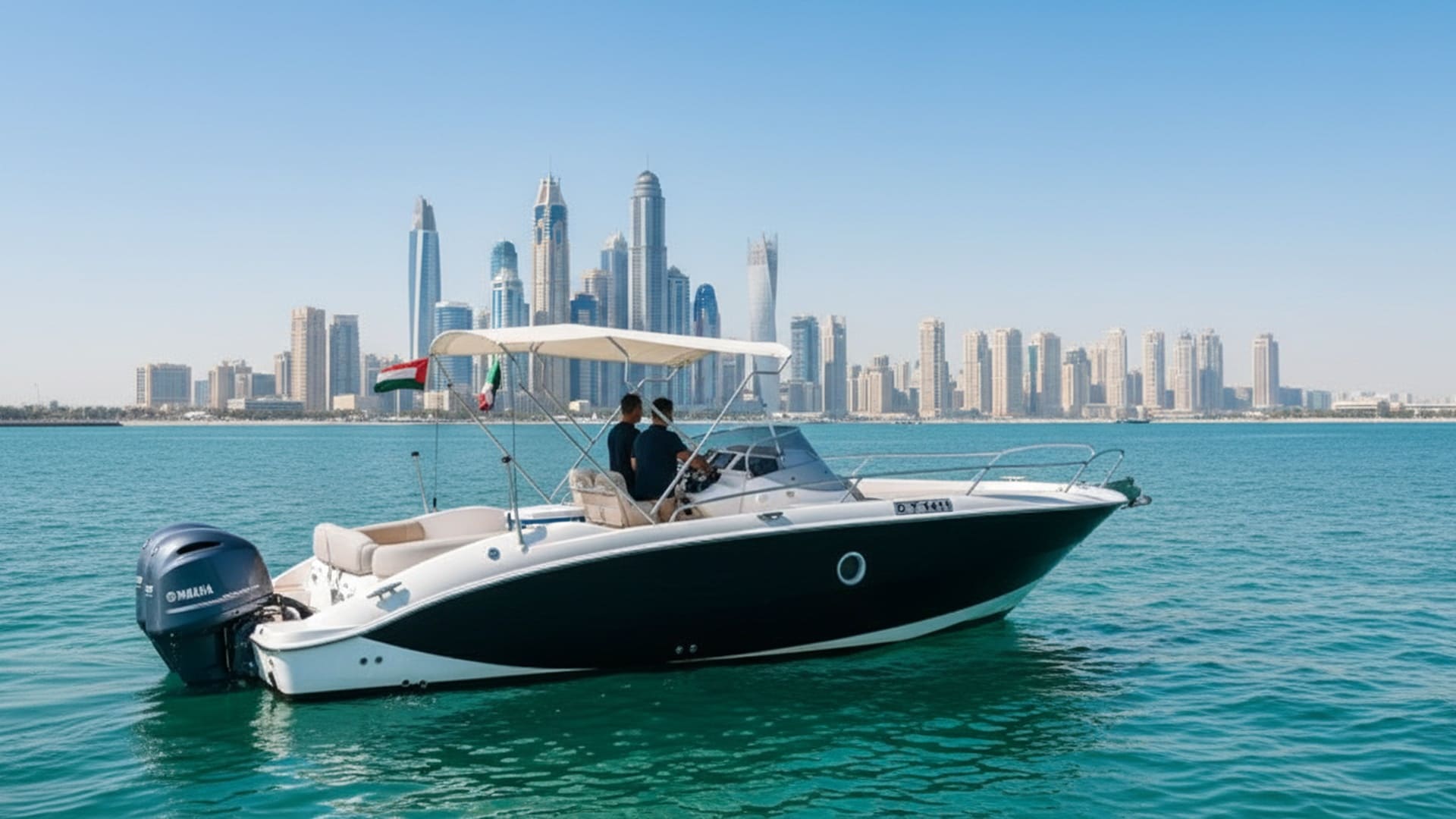 Horizon Storm 27 ft yacht charter Dubai