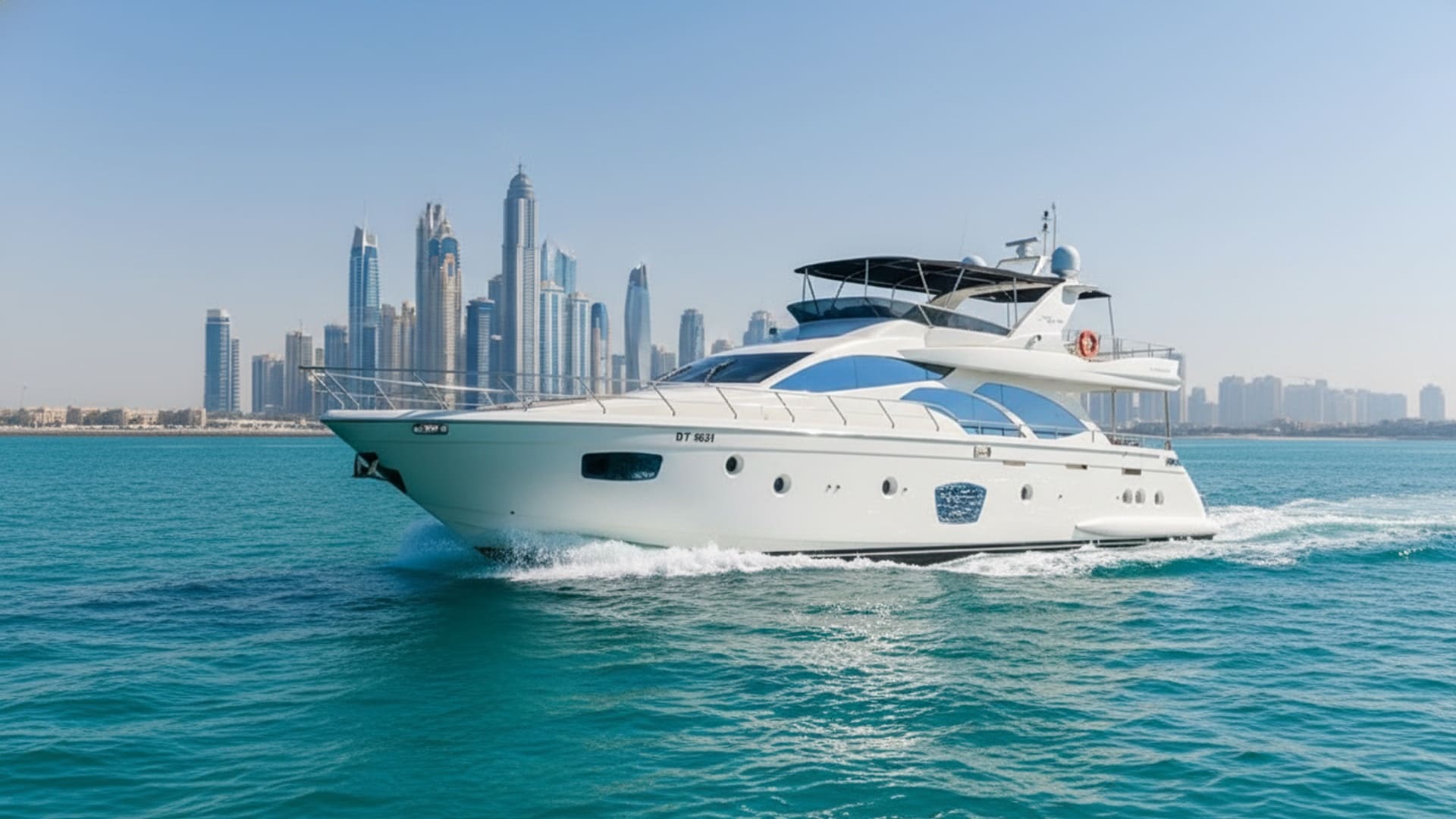 Diamond Champion 75 ft yacht charter Dubai