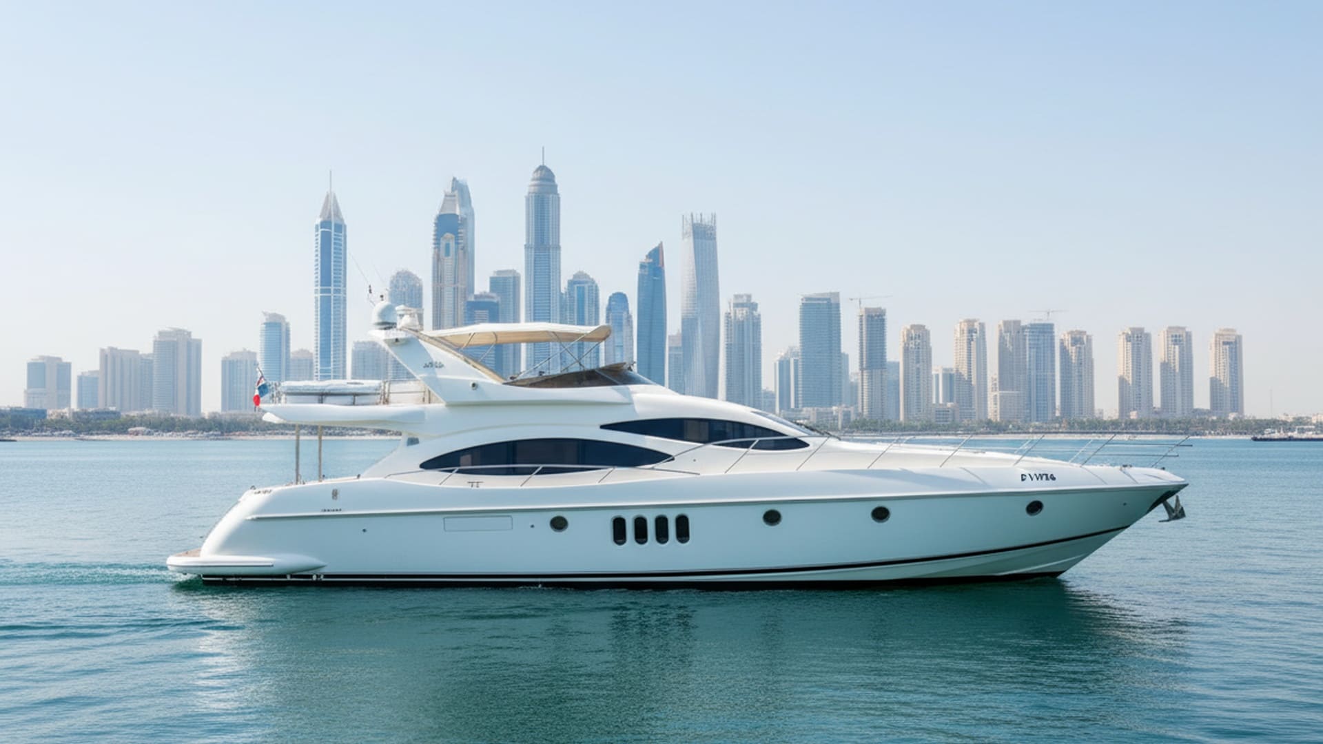 Ocean Lady 68 ft yacht charter Dubai