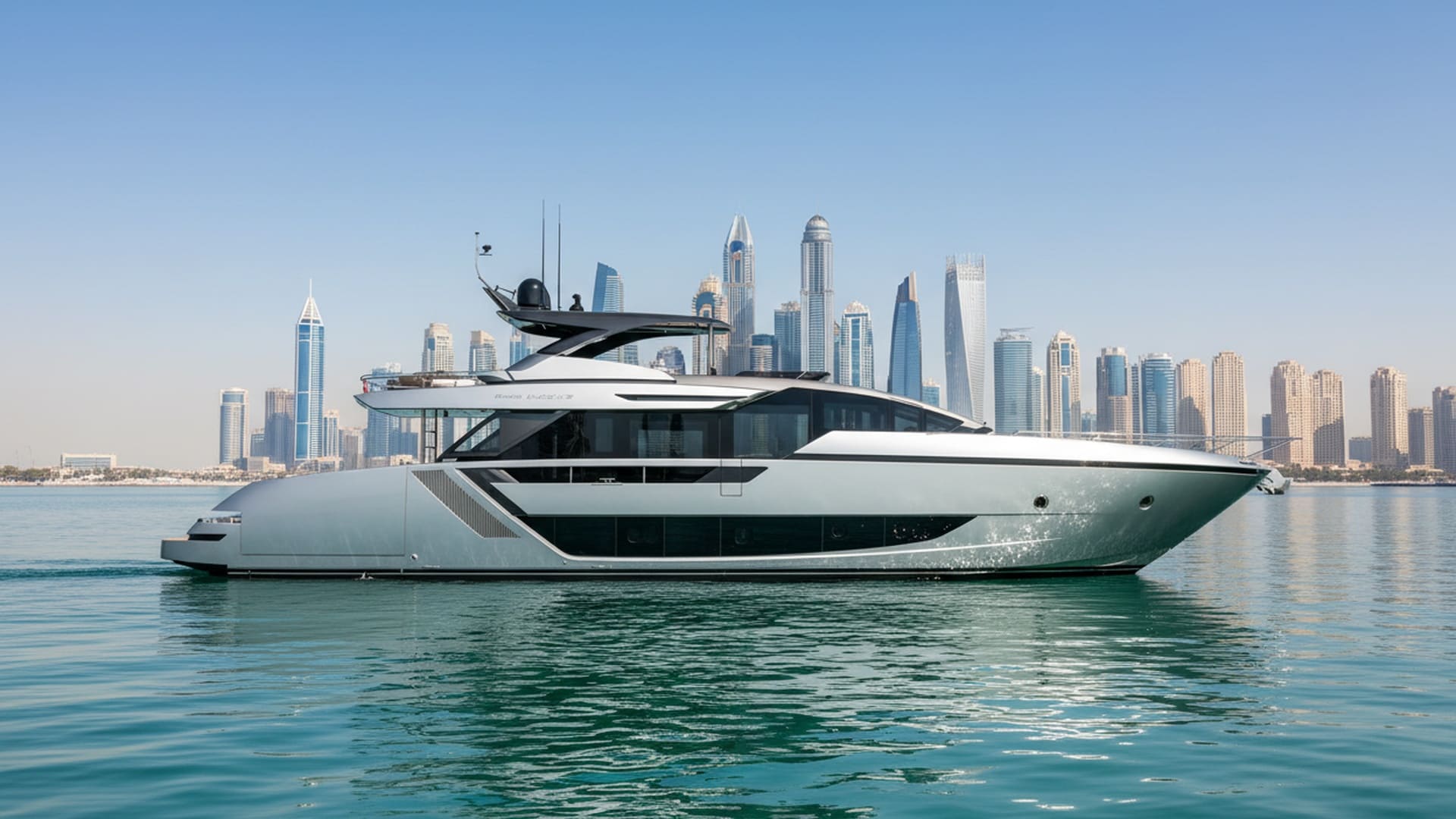 Breeze Sanctuary 82 ft yacht charter Dubai