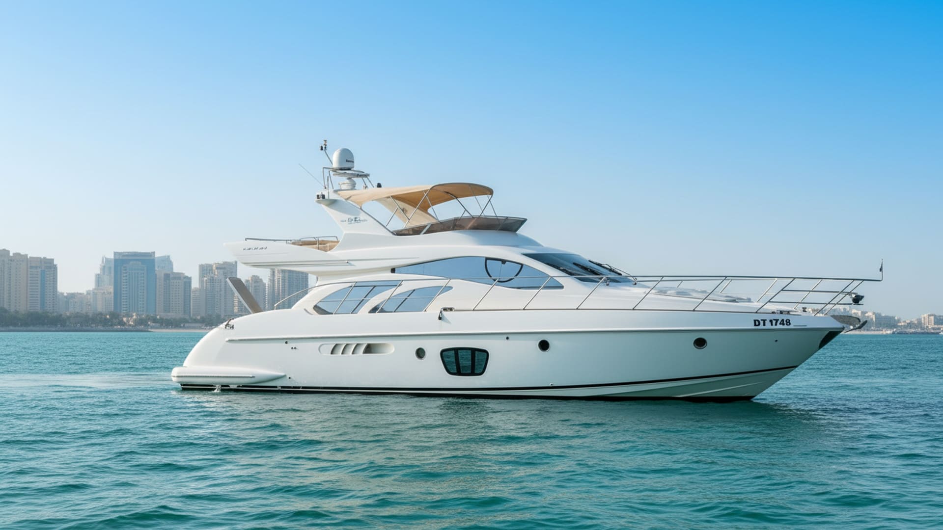 Royal Wind 55 ft yacht charter Dubai