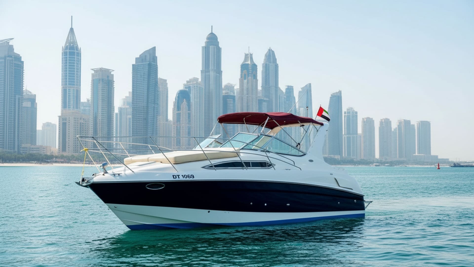 Paradise Lady 33 ft yacht charter Dubai